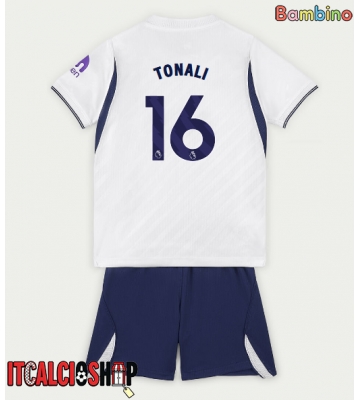 Tottenham Hotspur Sandro Tonali #16 Prima Maglia Bambino 2026-27 Manica Corta (+ Pantaloni corti)